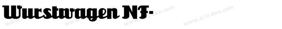 Wurstwagen NF字体转换